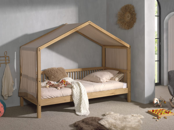 FORREST eiken halfhoogslaper met textielset. - Afbeelding 5