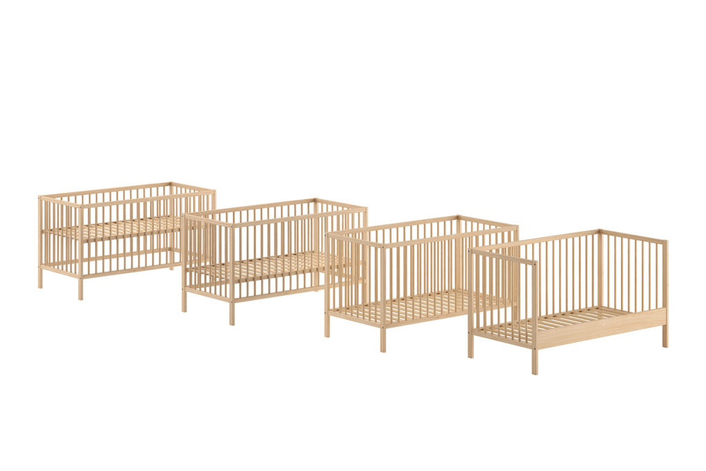 DINO babybed met verzorgingstafel - Afbeelding 5