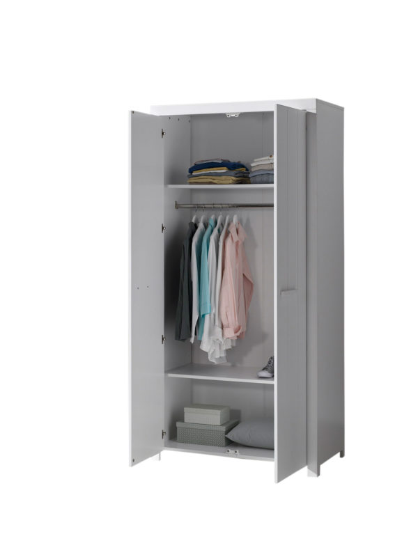 ERIK babybed met commode, verschoningstafel en tweedeurskast - Afbeelding 5