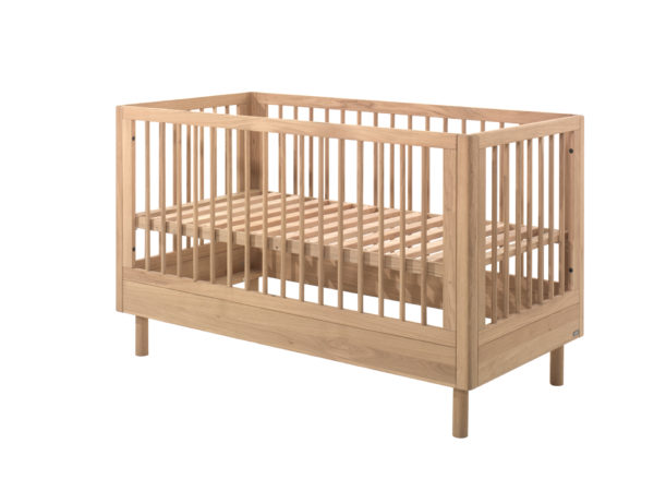 FORREST BABYBED 70x140cm + OMBOUW TODDLER EIK - Afbeelding 5