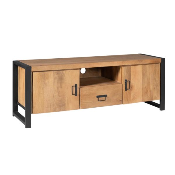 Tv meubel Boaz 150 cm | Twee deuren en een lade - Afbeelding 5