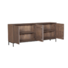 Dressoir Madison Walnoot  | 210 cm - Afbeelding 5