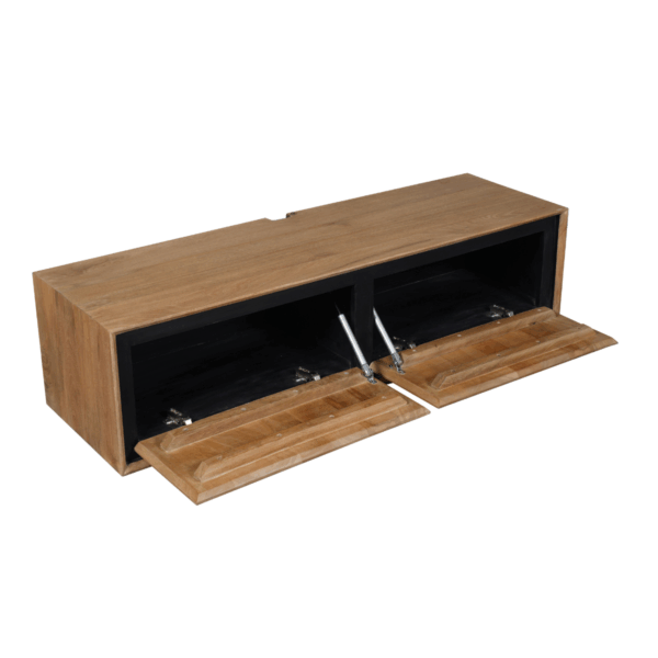 Zwevend tv meubel RichWood | 120 cm - Afbeelding 5