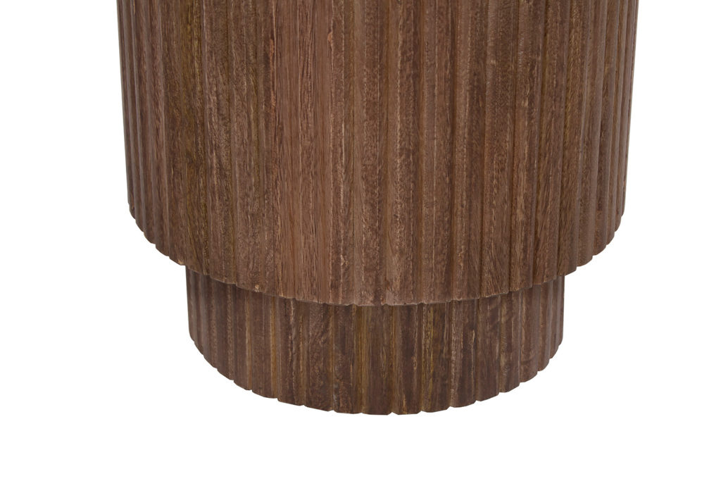 Bijzettafel 'Victor' Mango hout Lichtbruin - Afbeelding 6