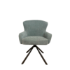 Eetkamerstoel Hanna | Charcoal Brown | Met armleuning - Afbeelding 6