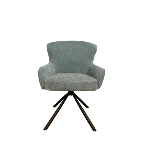 Eetkamerstoel Hanna | Charcoal Brown | Met armleuning - Afbeelding 6