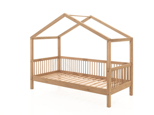 FORREST huisbed in eik met rolbed en textielset. - Afbeelding 6