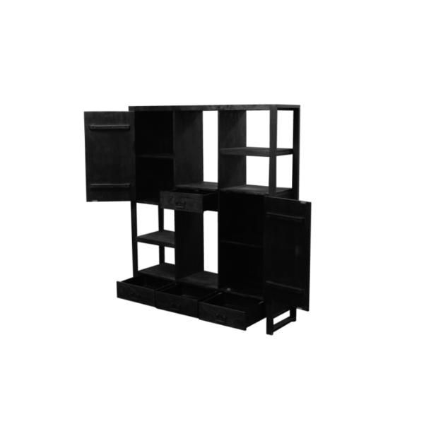 Vakkenkast Boaz Black - Afbeelding 6