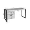 Bureau Boaz | Mangohout - Afbeelding 6