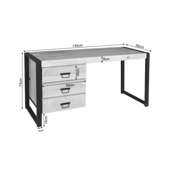 Bureau Boaz | Mangohout - Afbeelding 6
