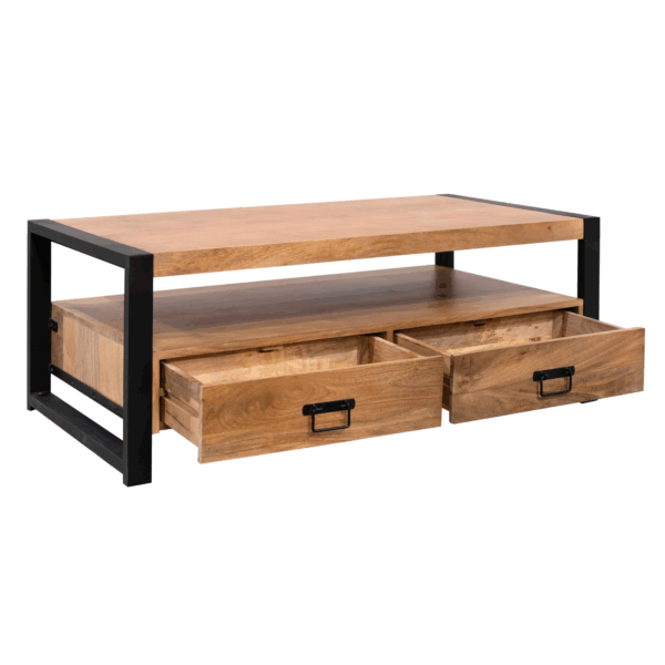 Salontafel Boaz met 4 lades | 120 cm - Afbeelding 6