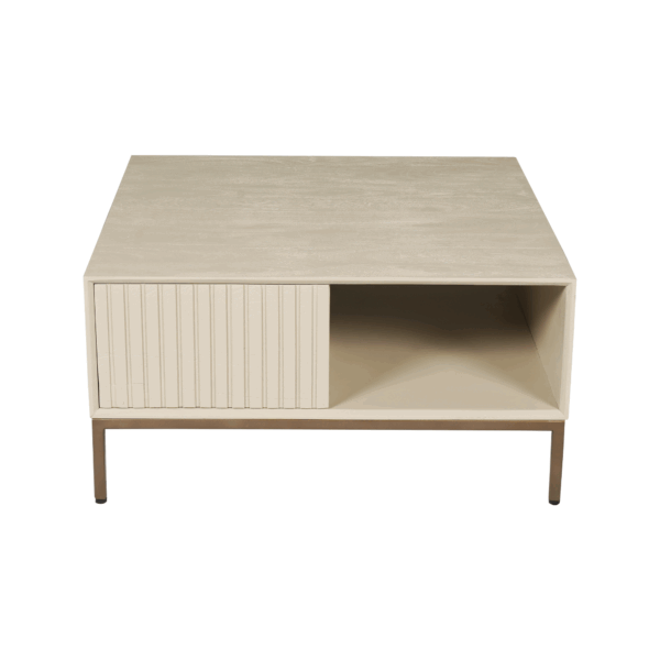 Salontafel Madison Sand | 80 cm | Vierkant - Afbeelding 6