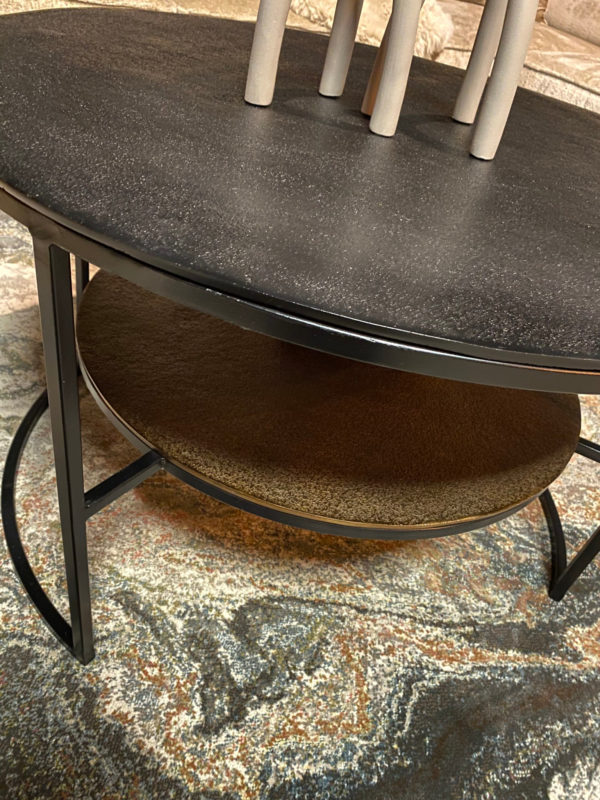 Salontafel Lecia | Zwart Goud - Afbeelding 6