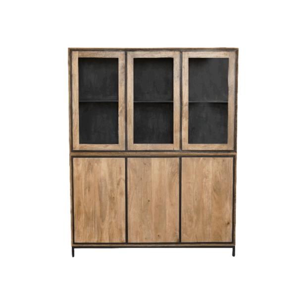 Vitrinekast RichWood | 160 cm - Afbeelding 6
