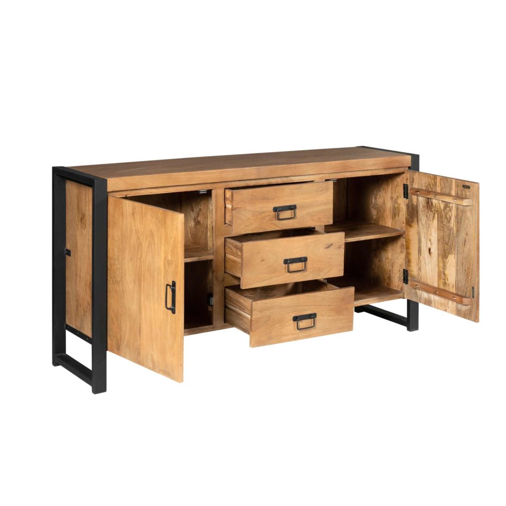 Dressoir Boaz 160 cm - Afbeelding 6