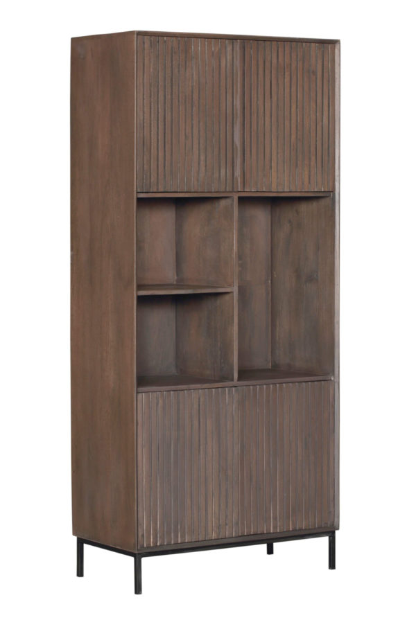 Vakkenkast Madison Walnoot  | 90 cm - Afbeelding 7