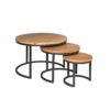 Salontafel Denver | Set van 3 | Rond - Afbeelding 7