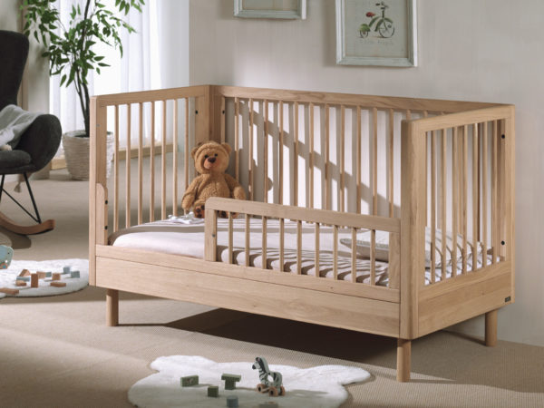 FORREST BABYBED 70x140cm + OMBOUW TODDLER EIK - Afbeelding 7