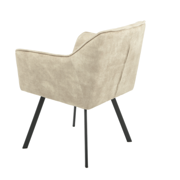 Eetkamerstoel Emma | Velvet Taupe - Afbeelding 7
