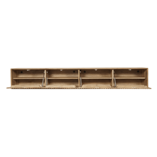 Zwevend tv meubel Madison Naturel | 200 cm - Afbeelding 7