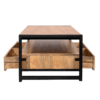 Salontafel Boaz met 4 lades | 120 cm - Afbeelding 7