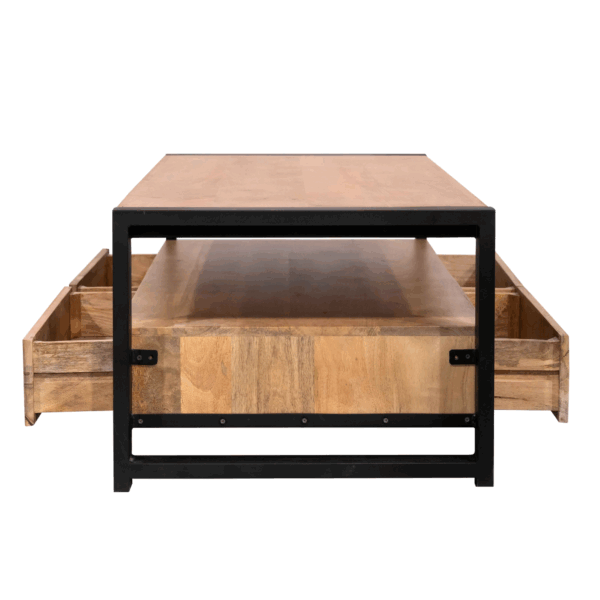 Salontafel Boaz met 4 lades | 120 cm - Afbeelding 7