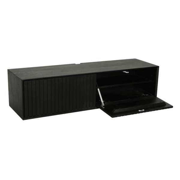 Zwevend tv meubel Madison Black | 120 cm - Afbeelding 7