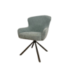 Eetkamerstoel Hanna | Charcoal Brown | Met armleuning - Afbeelding 7