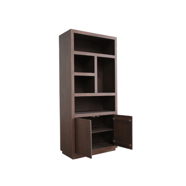 Vakkenkast Brussel Walnut | 90 cm - Afbeelding 8