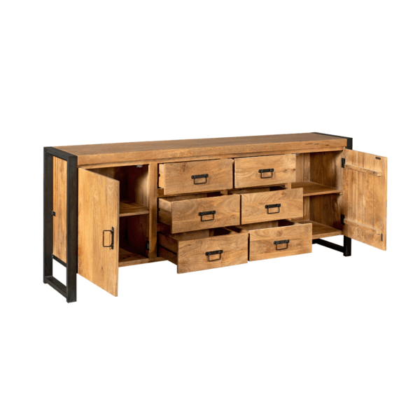 Dressoir Boaz 200 cm - Afbeelding 8