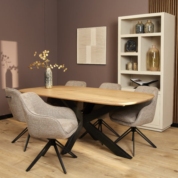 Eetkamerstoel Jens | Light Grey - Afbeelding 8