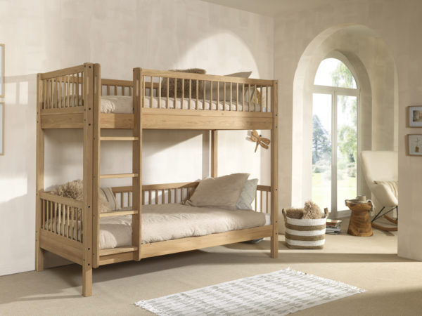 FORREST eiken stapelbed met rolbed. - Afbeelding 8