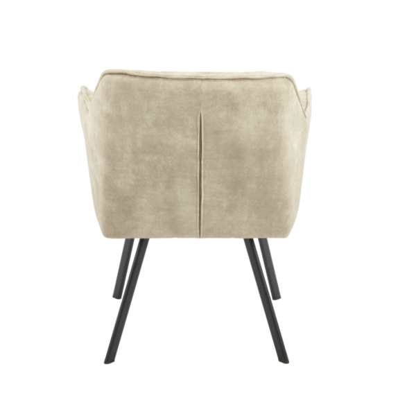 Eetkamerstoel Emma | Velvet Taupe - Afbeelding 8