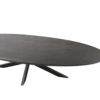 Eettafel Brandy Black | 240 cm | Ovaal - Afbeelding 8
