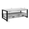 Salontafel Boaz met 4 lades | 120 cm - Afbeelding 8