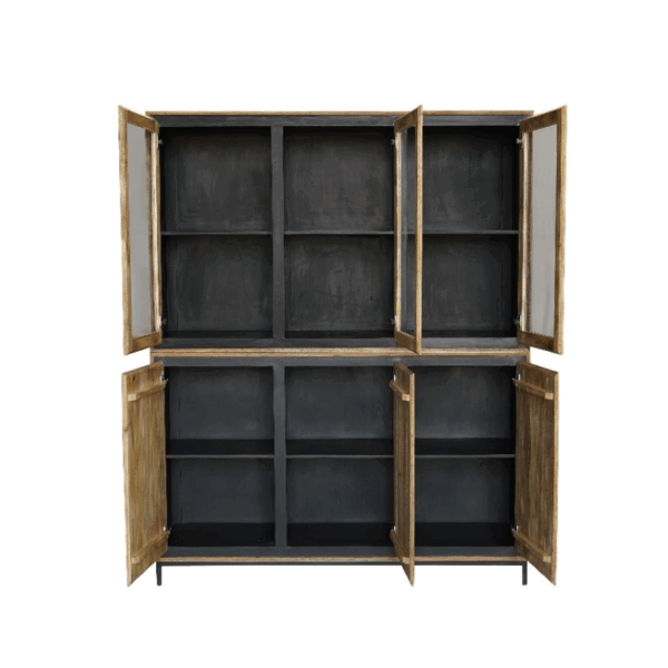 Vitrinekast RichWood | 160 cm - Afbeelding 8