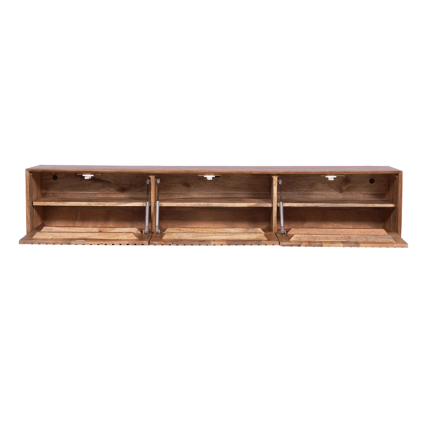 Zwevend tv meubel Madison Naturel | 160 cm - Afbeelding 8
