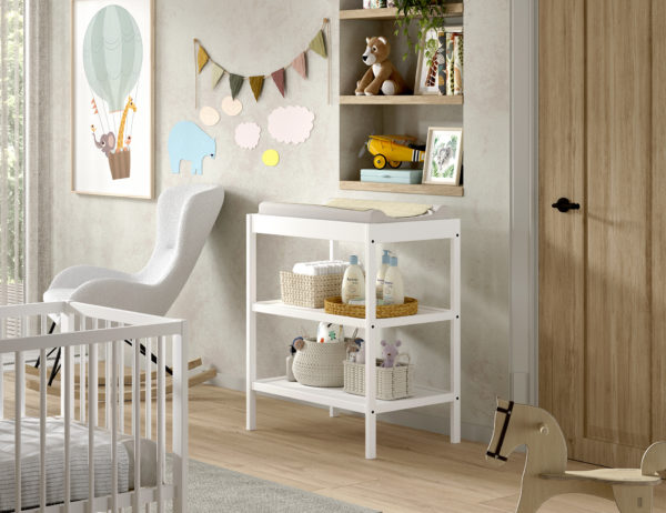 DINO kinderkamer set in wit - Afbeelding 9