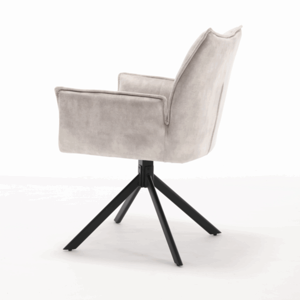 Eetkamerstoel Dani | Velvet Champagne - Afbeelding 9
