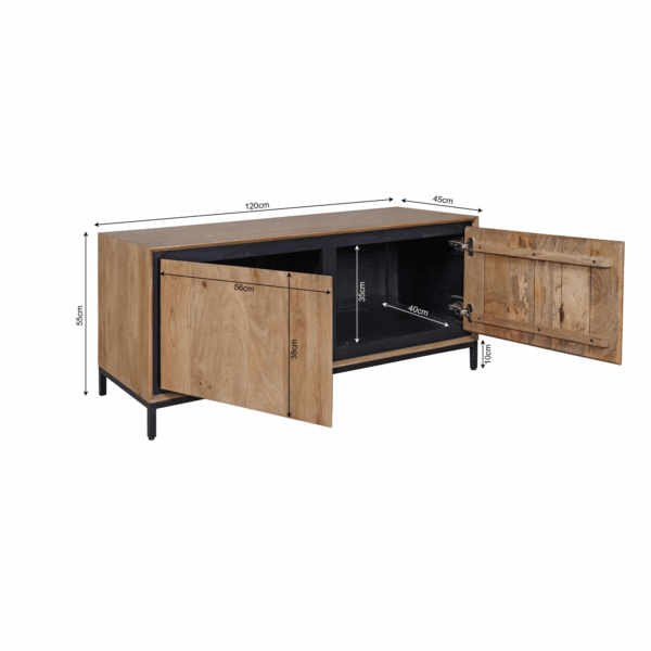 Tv meubel RichWood | 120 cm - Afbeelding 9