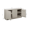 Dressoir Brussel 3 deurs | 150 cm - Afbeelding 10