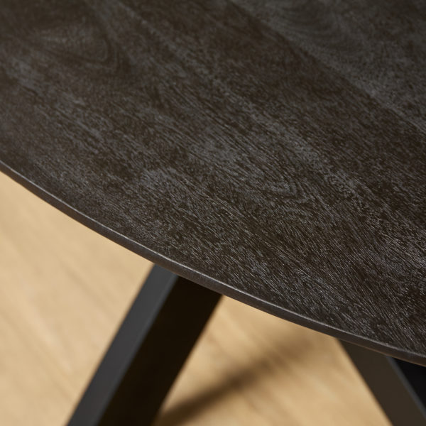 Eettafel Brandy Black | 240 cm | Ovaal - Afbeelding 10