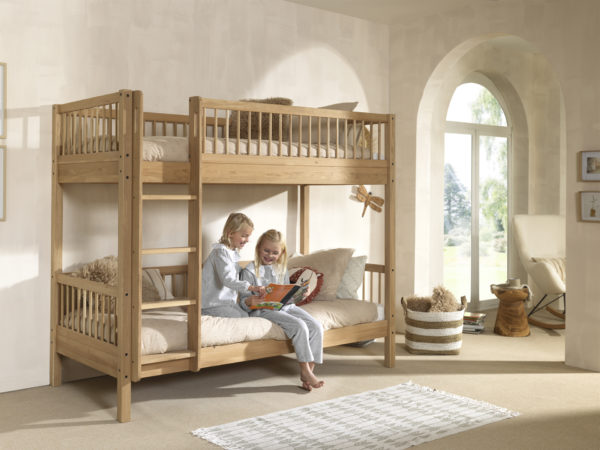 FORREST eiken stapelbed met rolbed. - Afbeelding 10