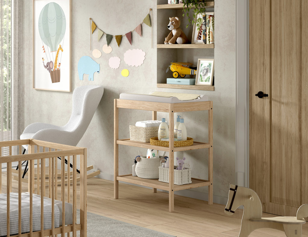 DINO babybed met verzorgingstafel - Afbeelding 10