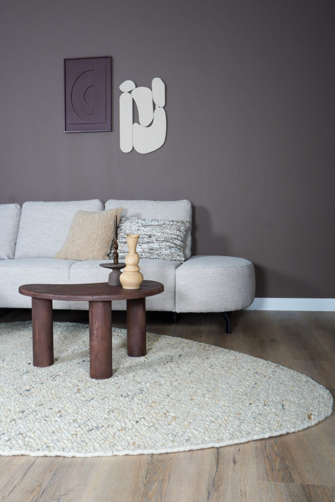 Vloerkleed Stone Beige 215 - Kiezelvormig 160 x 230 cm - Afbeelding 2