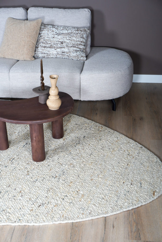 Vloerkleed Stone Beige 215 - Kiezelvormig 200 x 280 cm - Afbeelding 3