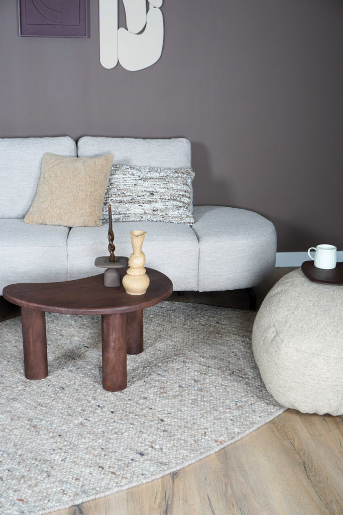 Vloerkleed Stone Donker Beige 417 - Kiezelvormig 160 x 230 cm - Afbeelding 3