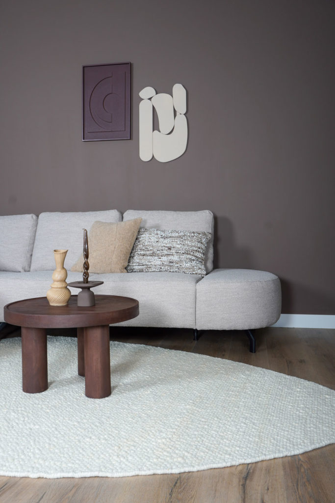 Vloerkleed Stone White - Kiezelvormig 160 x 230 cm - Afbeelding 2