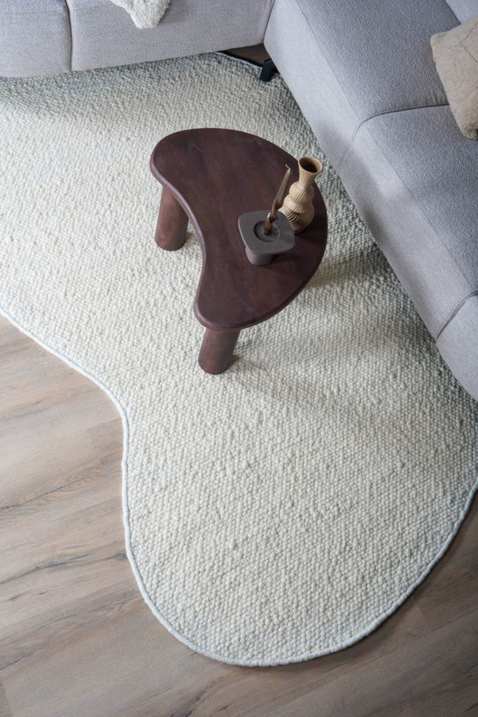 Vloerkleed Stone White - Organisch 160 x 230 cm - Afbeelding 2