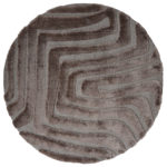 Vloerkleed Lima Bruin Rond ø160 cm